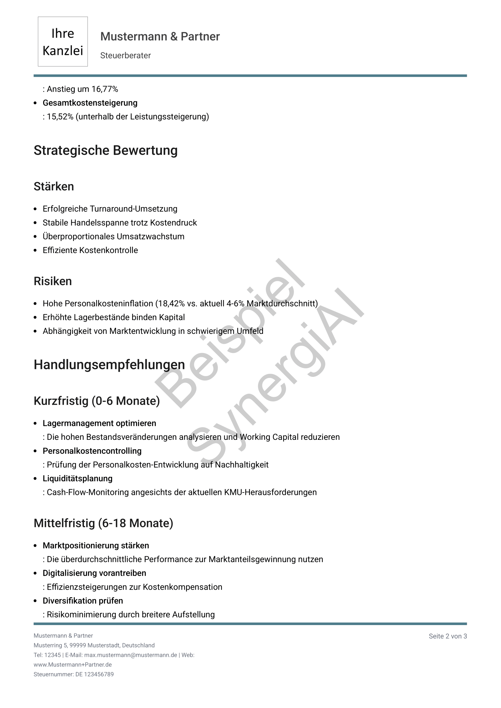 Kurzbericht Nachher 2